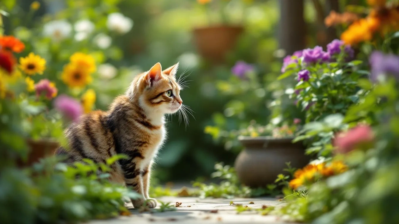 Besuch im Garten: Warum fremde Katzen bei Ihnen Unterschlupf suchen und wie Sie richtig reagieren