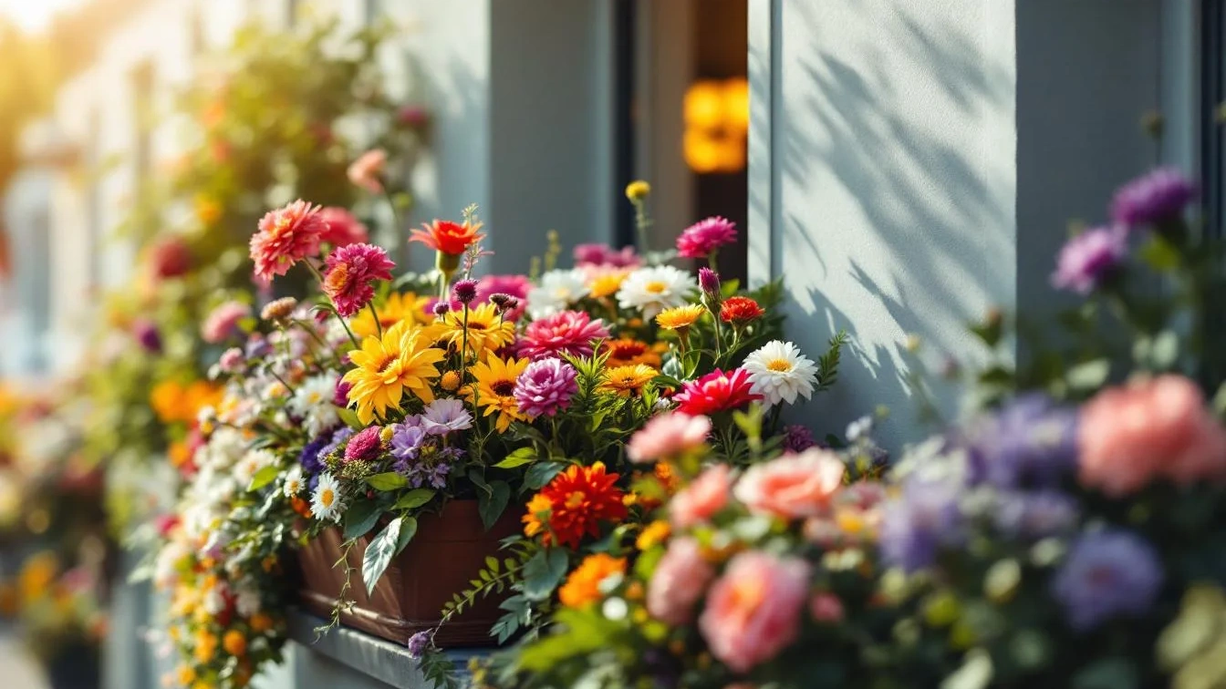 Das Ein-Jahr-Experiment: Wie diese speziellen Blumen einen grauen Balkon komplett verwandelten