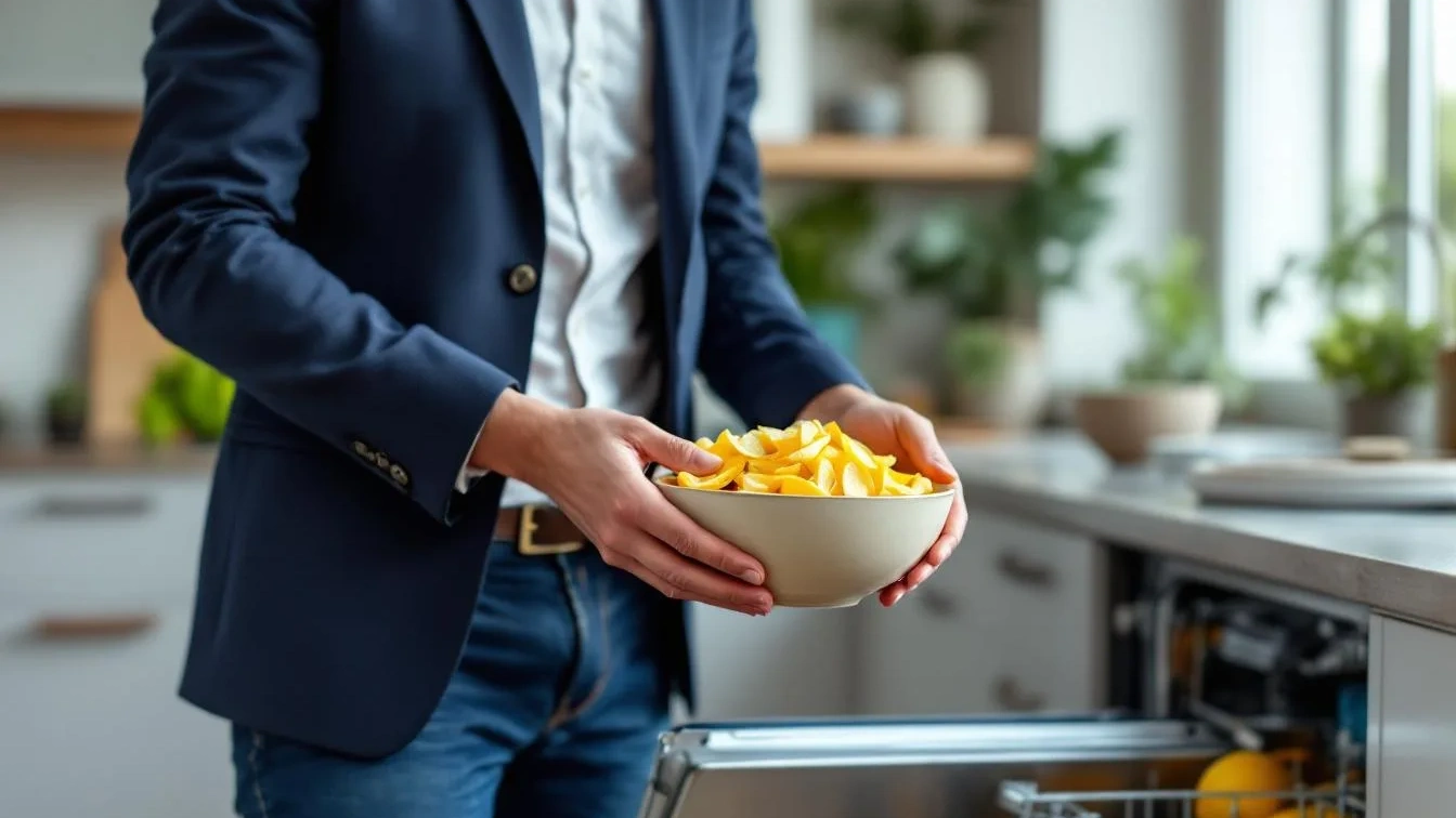 Der Zitronen-Hack: Ein Haushaltsexperte erklärt, warum Schalen in der Spülmaschine Wunder wirken