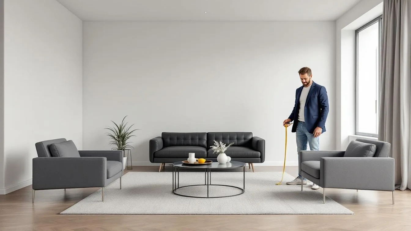 Die Teppich-Formel: So berechnen Sie die ideale Größe, damit alle Möbel perfekt stehen