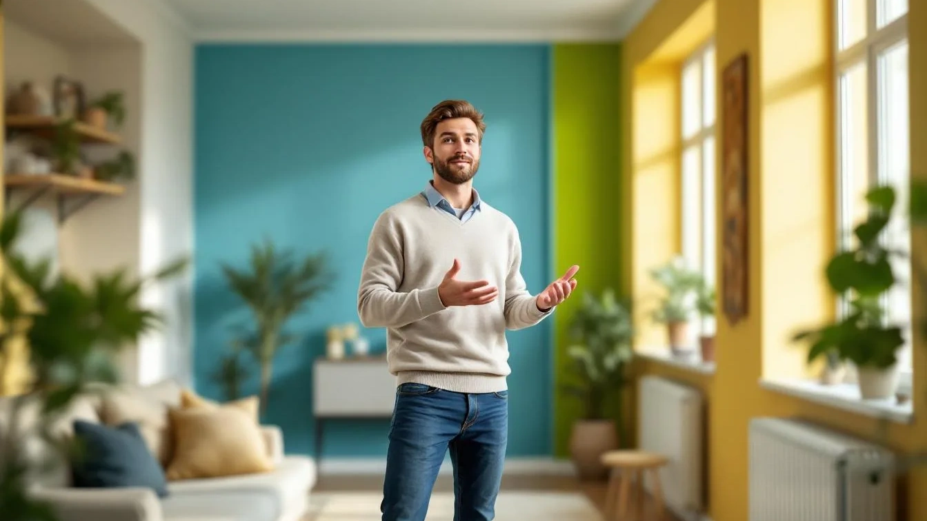 Farbpsychologie im Test: Warum ein neuer Wandanstrich Ihre tägliche Laune sofort beeinflusst