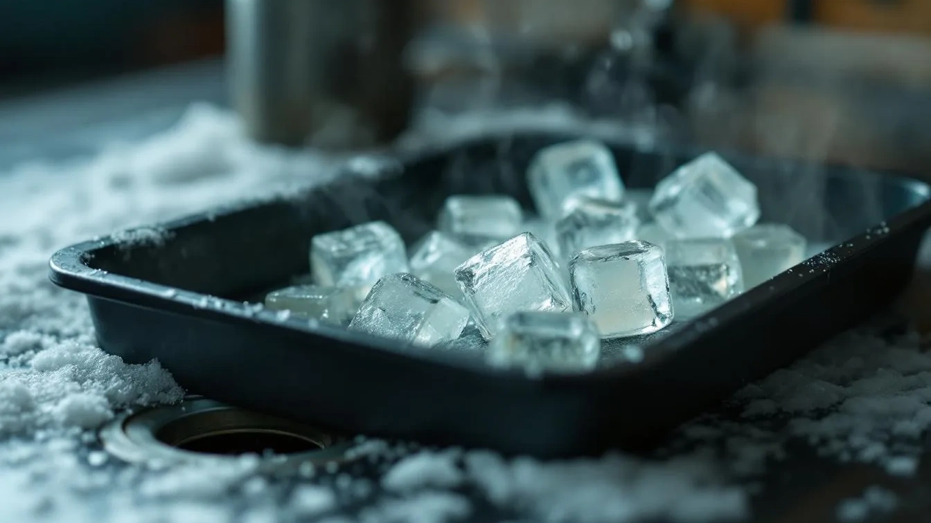 Gefrorener Essig: Ich habe Essig-Eiswürfel in den Abfluss gegeben – Das passierte mit den Rohren