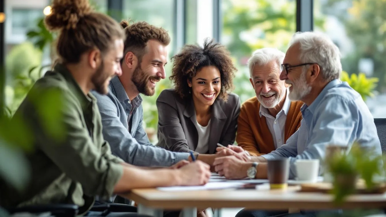 Generationen-Mix im Test: Warum die Zusammenarbeit von Jung und Alt die besten Ergebnisse liefert