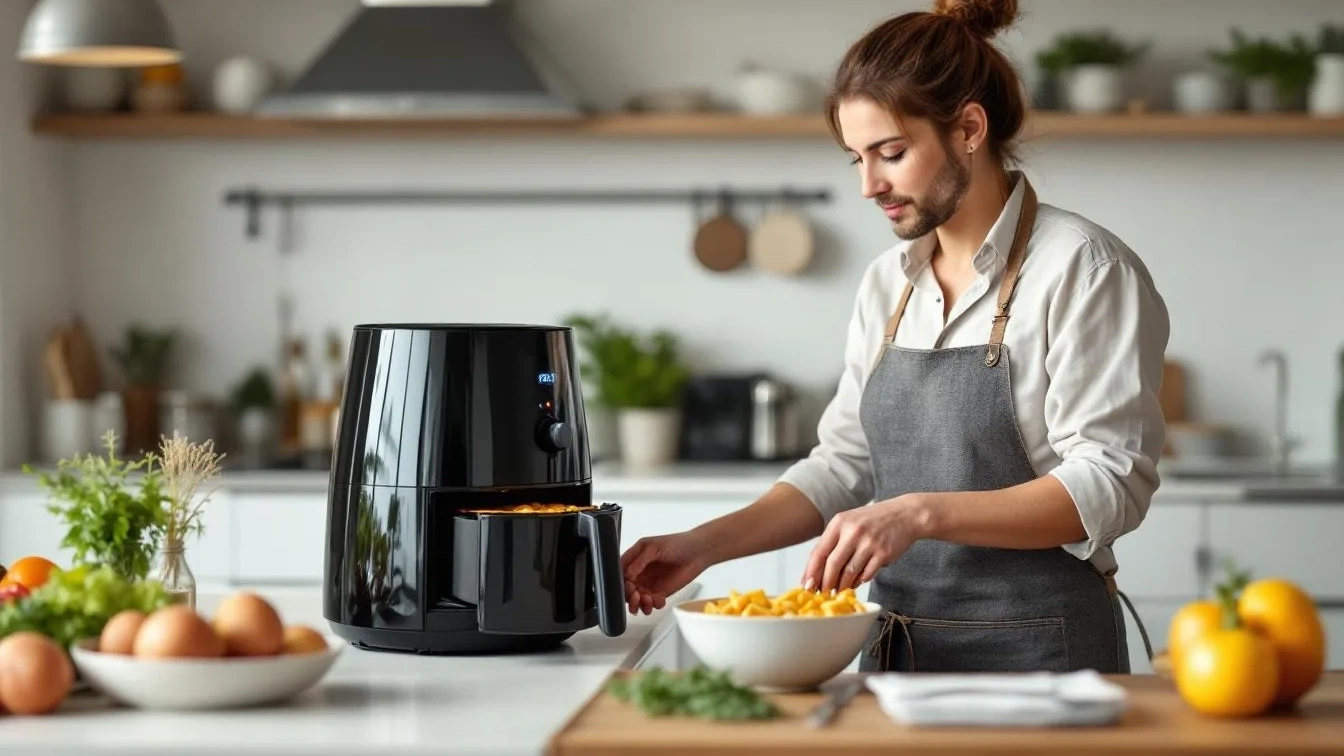 Küche im Wandel: Weder Herd noch Ofen – Wie Heißluftfritteuse-Rezepte Zeit und Geld sparen