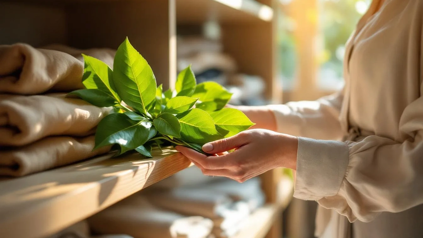 Motten-Stopp: Vergessen Sie Mottenkugeln – Warum Lorbeerblätter im Schrank viel effektiver sind