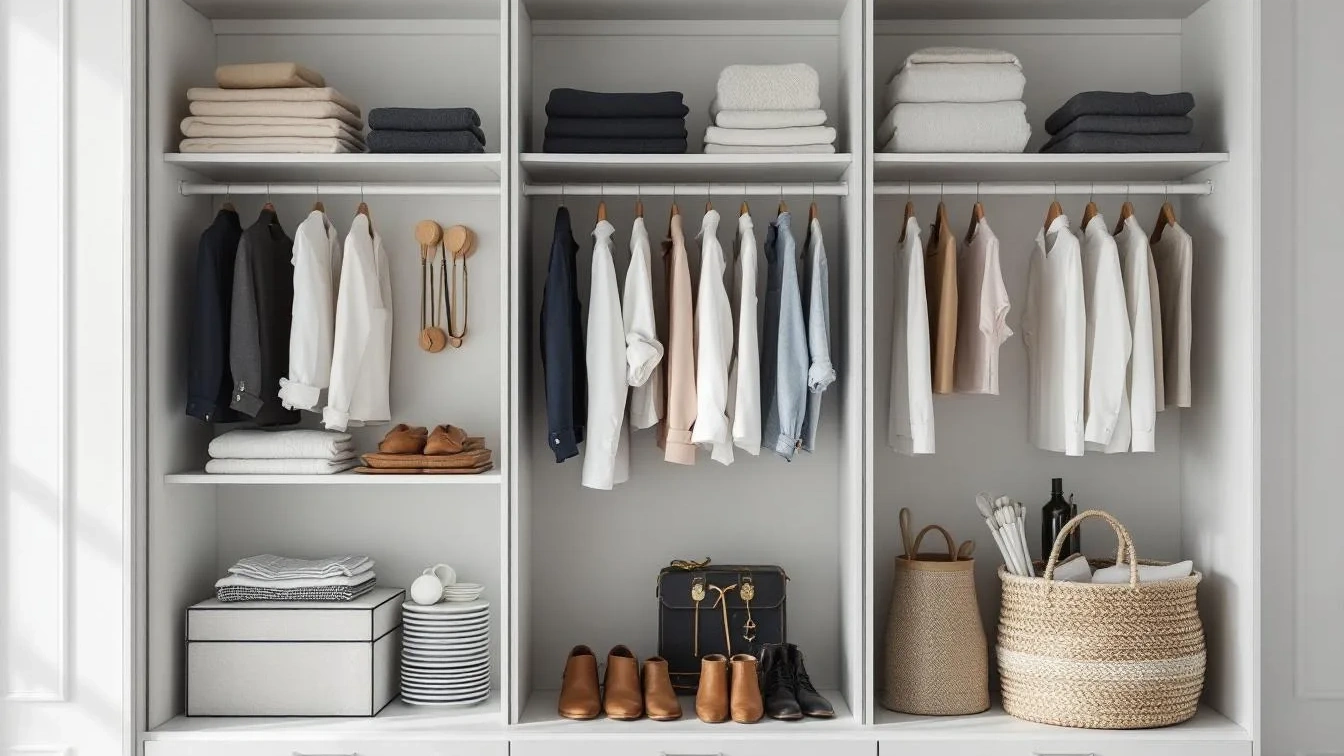 Nie wieder Kleiderbügel oder Kisten: Mit diesem genialen Trick wird Ihre Garderobe im Handumdrehen perfekt organisiert