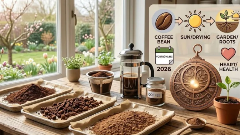 Schwarzes Gold im Garten Warum Kaffeesatz im Vorfrühling wertvoller ist als jeder Dünger