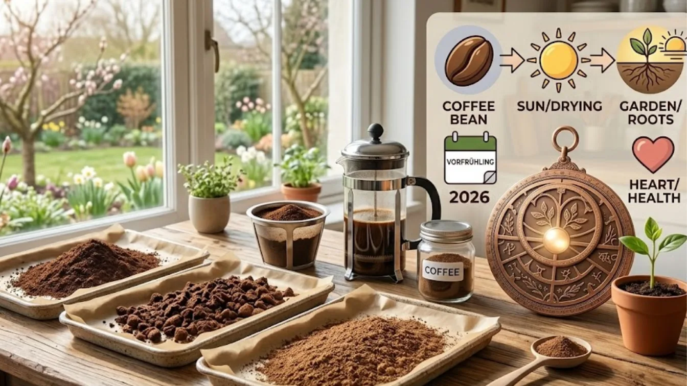 Schwarzes Gold im Garten: Warum Kaffeesatz im Vorfrühling wertvoller ist als jeder Dünger