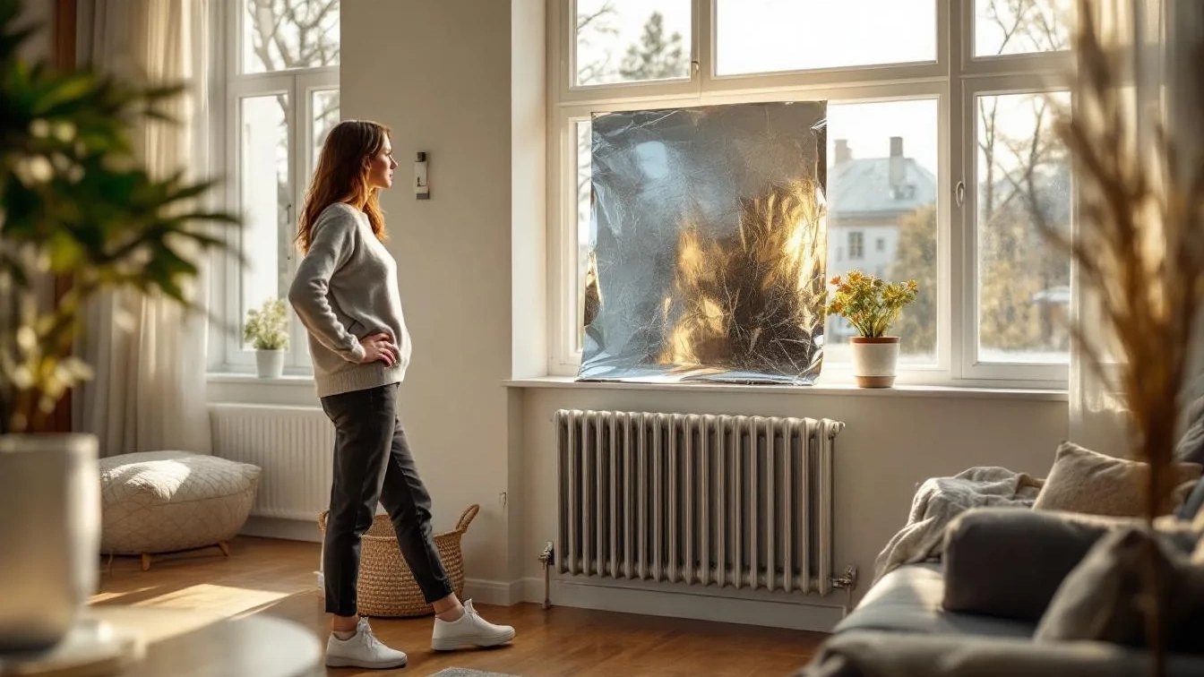 Wärme-Reflexion: Kein Essig oder Natron – Dieser Alufolien-Trick hinter dem Heizkörper wirkt sofort