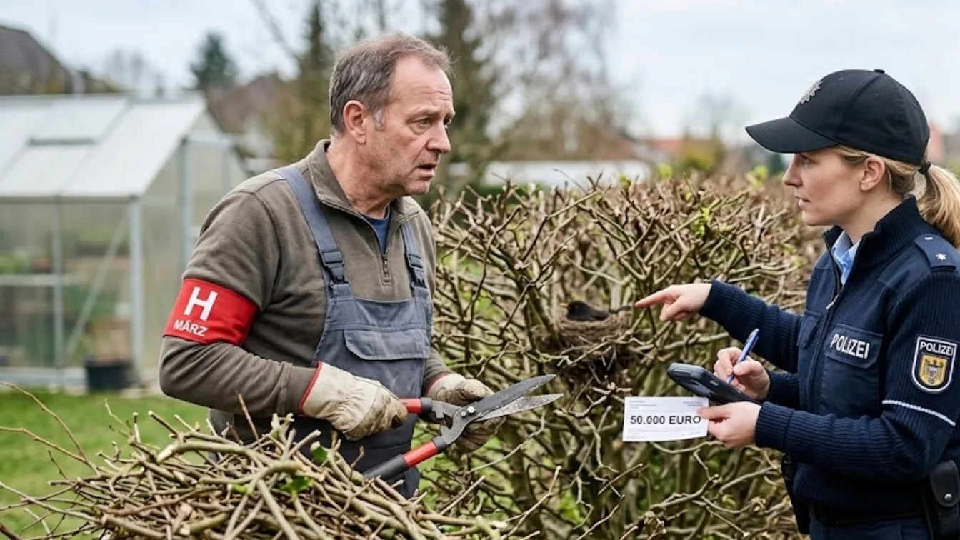50.000 Euro Bußgeld-Falle: Warum Ihr Heckenschnitt seit dem 1. März zur teuren Straftat werden kann