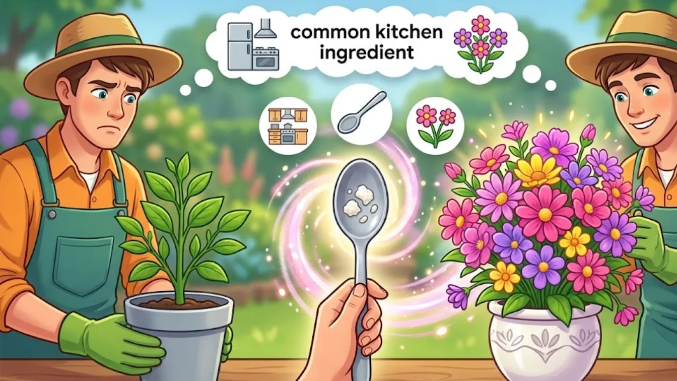 Das Geheimnis der Blüte: Diese eine Küchenzutat ließ meine Pflanzen endlich aufblühen