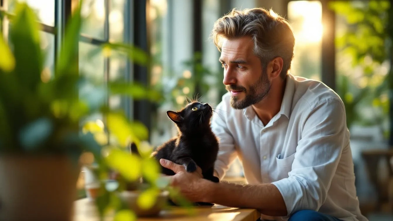 Ein Tierarzt erklärt, warum Katzen vom Geruch menschlichen Schweißes angezogen werden