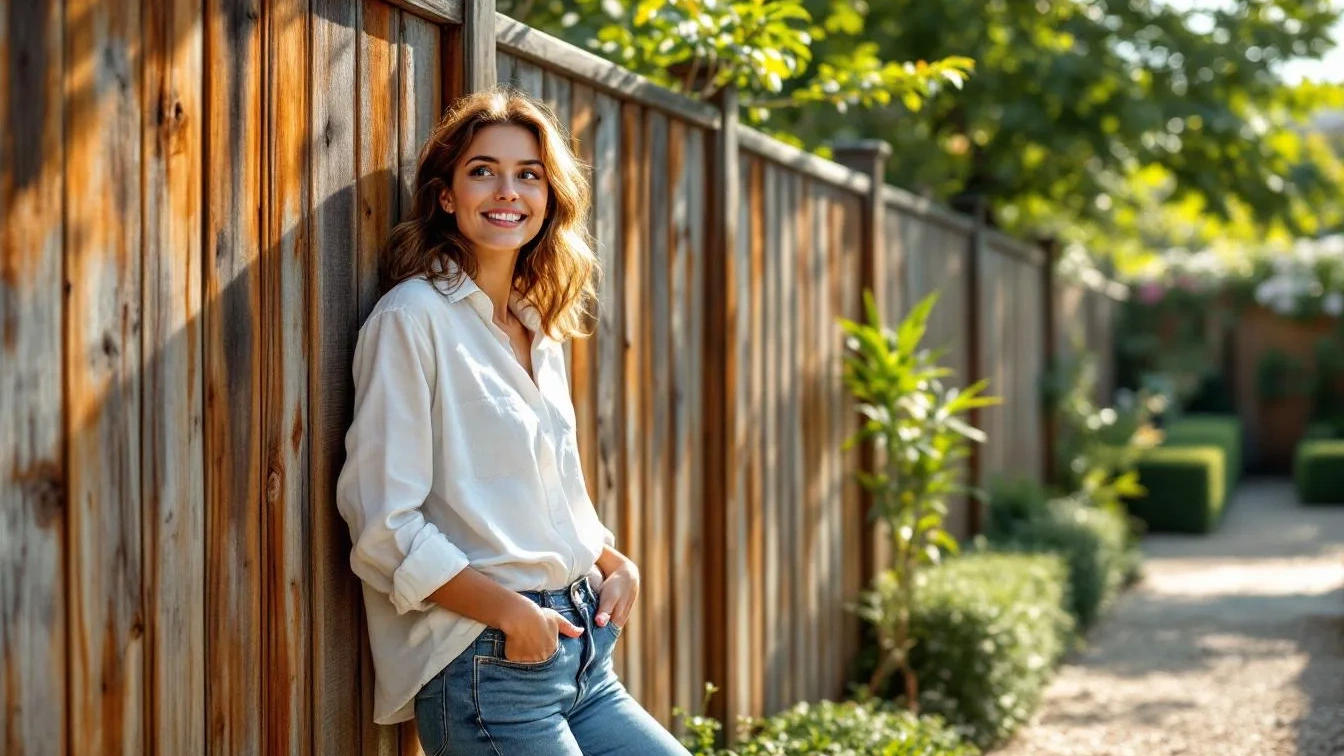 Ich testete dieses Spray: Mein Holzzaun wurde ohne Schrubben wieder wie neu