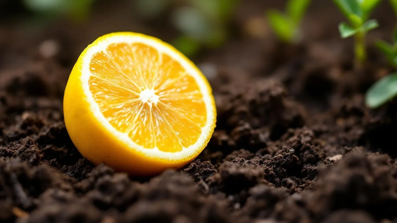 Weder Gift noch Falle: Warum Sie im März eine halbe Zitrone in den Garten legen sollten